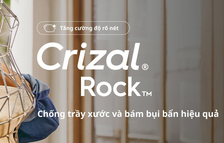 Crizal® Rock™ | CÔNG NGHỆ TIÊN TIẾN HẠN CHẾ TRẦY XƯỚC GẤP 3 LẦN